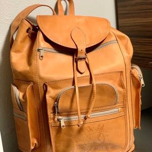 Backpack Rucksack Bag Genuine Natural Leather